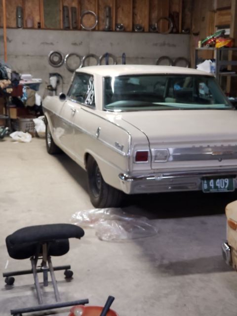 1965 Cameo beige Chevrolet Nova Coupe