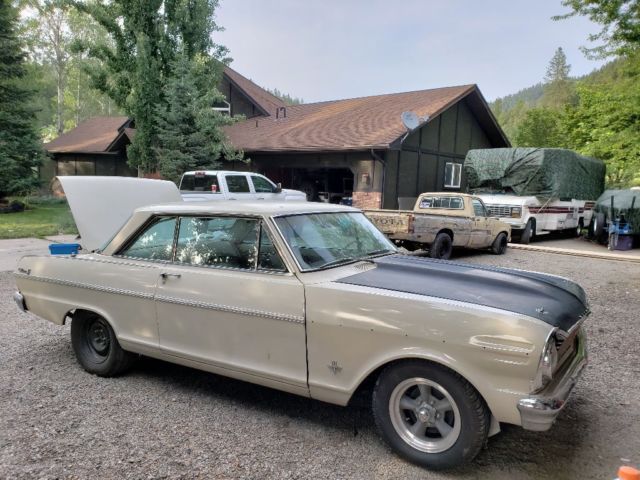 1965 Cameo beige Chevrolet Nova Coupe