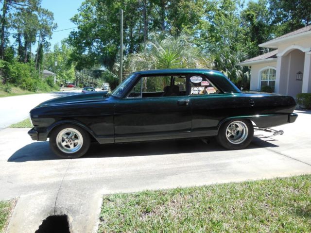 1965 Green Chevrolet Nova
