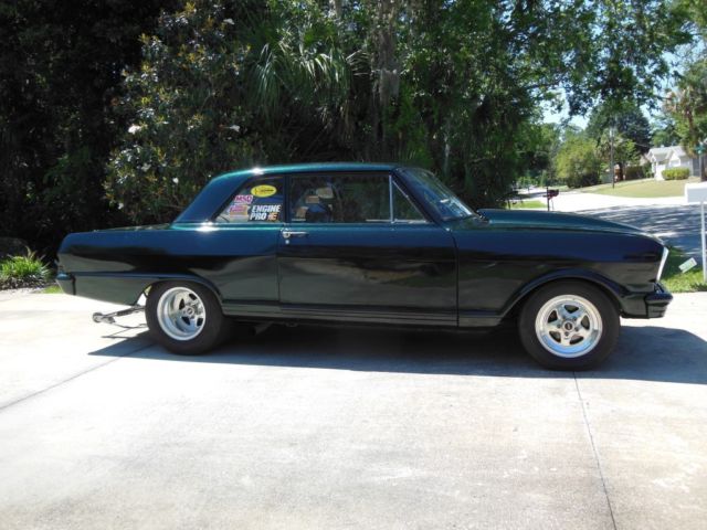 1965 Green Chevrolet Nova