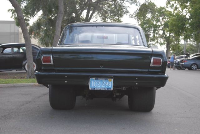 1965 Green Chevrolet Nova