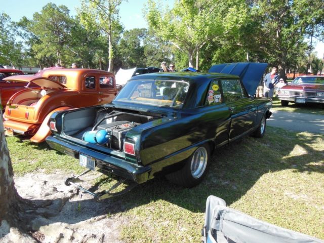 1965 Green Chevrolet Nova