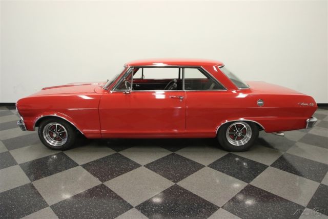 1965 Red Chevrolet Chevy II