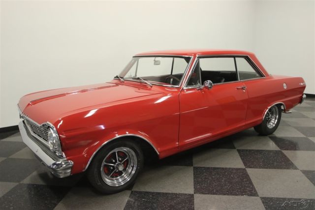 1965 Red Chevrolet Chevy II