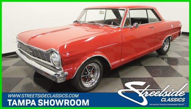 1965 Red Chevrolet Chevy II