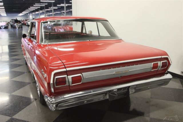 1965 Red Chevrolet Chevy II