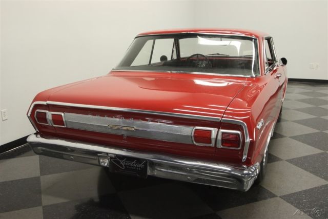 1965 Red Chevrolet Chevy II