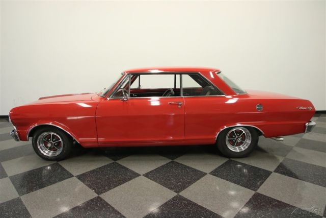 1965 Red Chevrolet Chevy II
