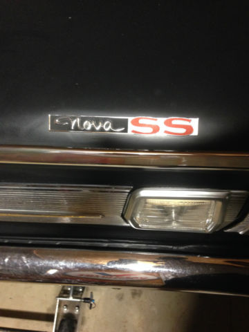 1965 Black Chevrolet Nova Coupe