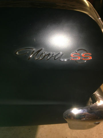 1965 Black Chevrolet Nova Coupe