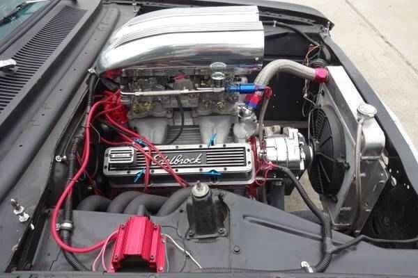 1965 Black Chevrolet Nova Coupe