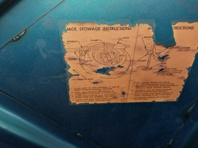 1965 Blue Ford Fairlane Coupe