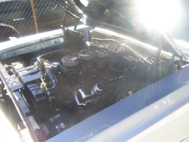 1965 Blue Oldsmobile 442