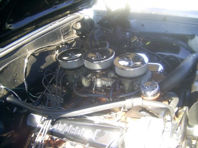 1965 Blue Oldsmobile 442