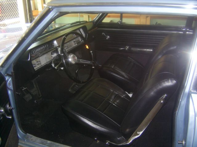 1965 Blue Oldsmobile 442