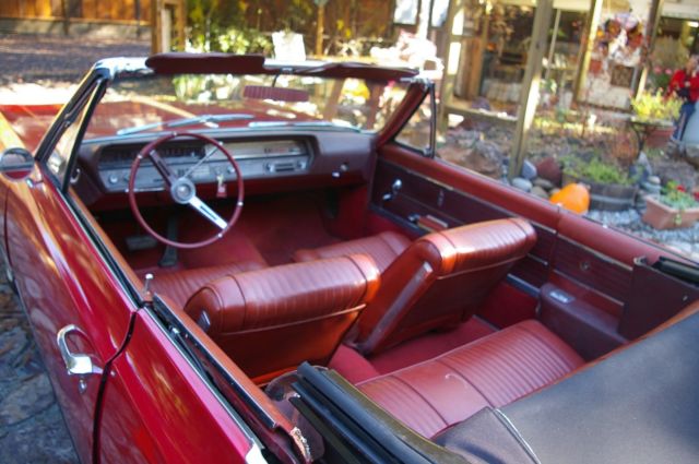 1965 Red Oldsmobile 442 Convertible