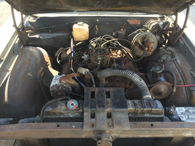 1965 Blue Oldsmobile 442 Convertible