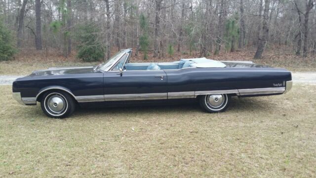 1965 Midnight Blue Oldsmobile Ninety-Eight Convertible