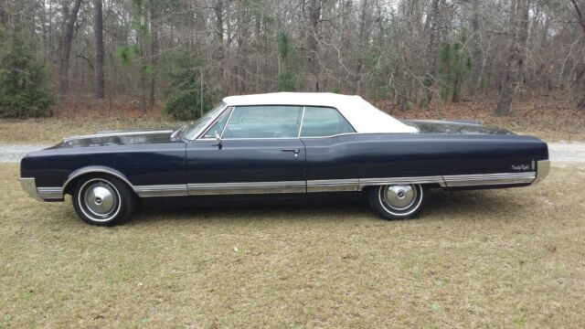 1965 Midnight Blue Oldsmobile Ninety-Eight Convertible