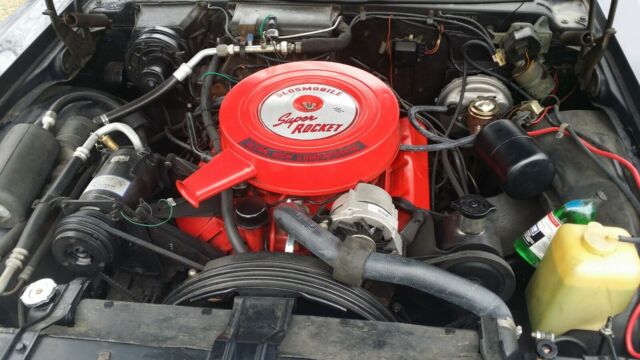 1965 Midnight Blue Oldsmobile Ninety-Eight Convertible