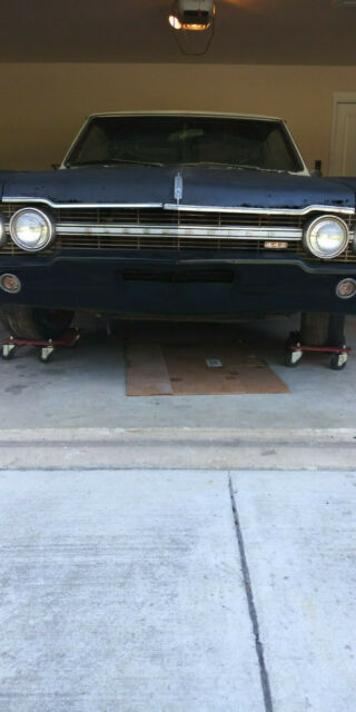 1965 Black Oldsmobile 442 Coupe