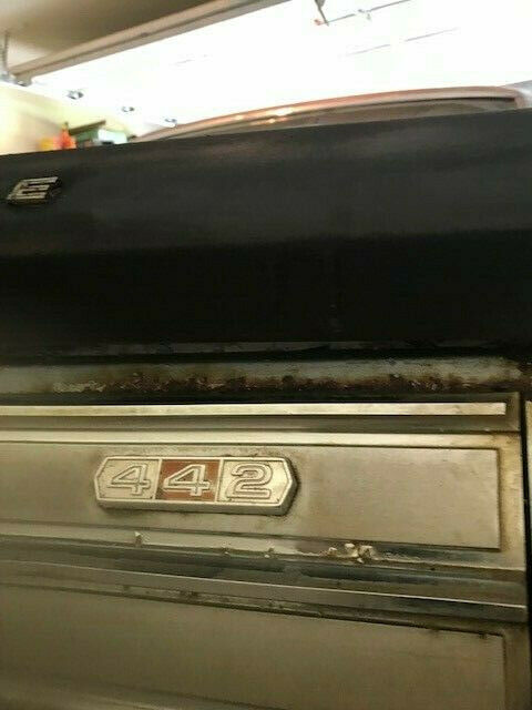 1965 Black Oldsmobile 442 Coupe