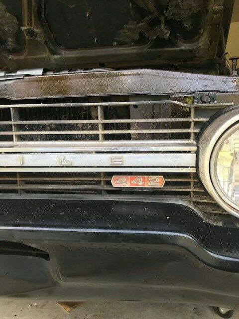 1965 Black Oldsmobile 442 Coupe