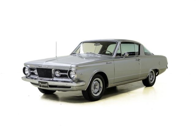 1965 Silver Plymouth Barracuda --