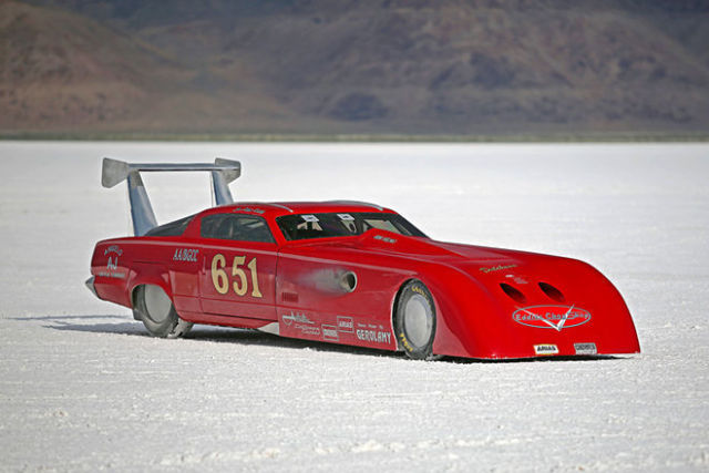 1965 Red Plymouth Barracuda Coupe