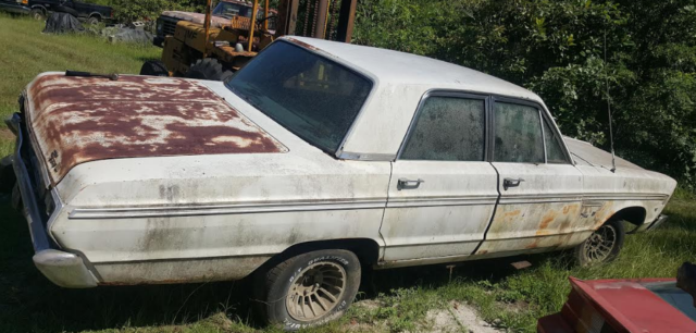 1965 Tan Plymouth Fury Sedan