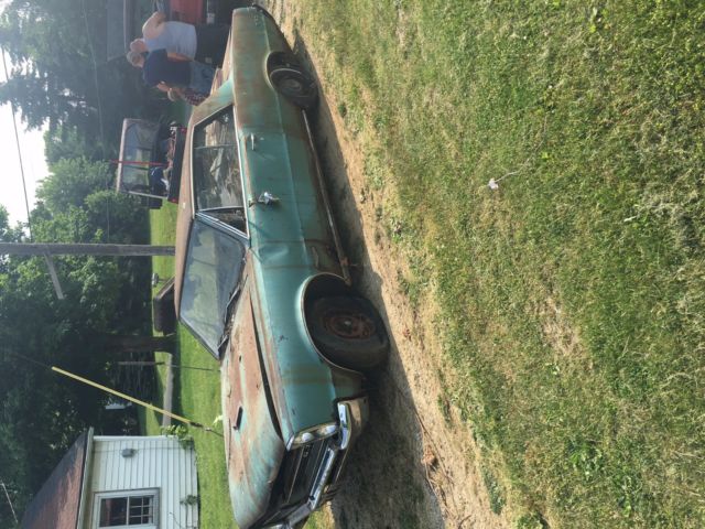 1965 Blue Pontiac GTO Coupe