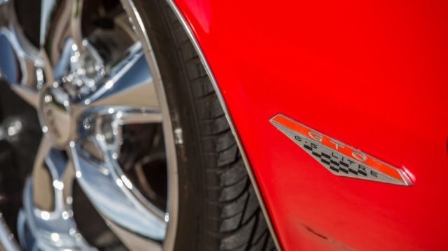 1965 Red Pontiac GTO 2D Coupe