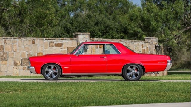 1965 Red Pontiac GTO 2D Coupe