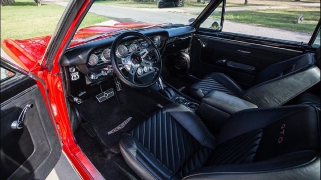 1965 Red Pontiac GTO 2D Coupe