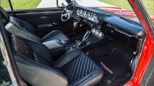 1965 Red Pontiac GTO 2D Coupe