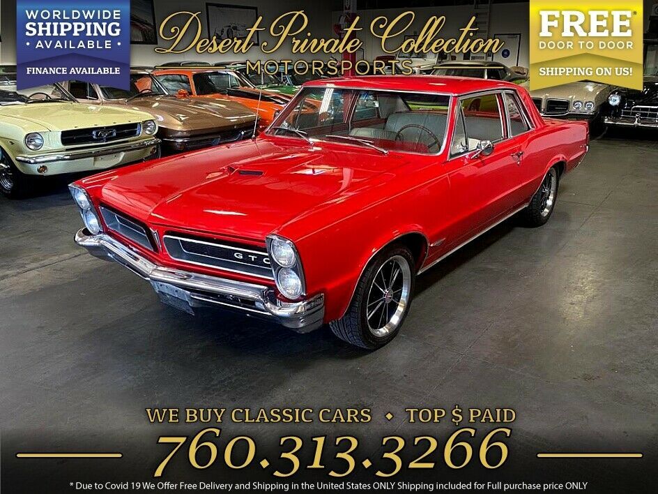 1965 White Pontiac GTO Coupe