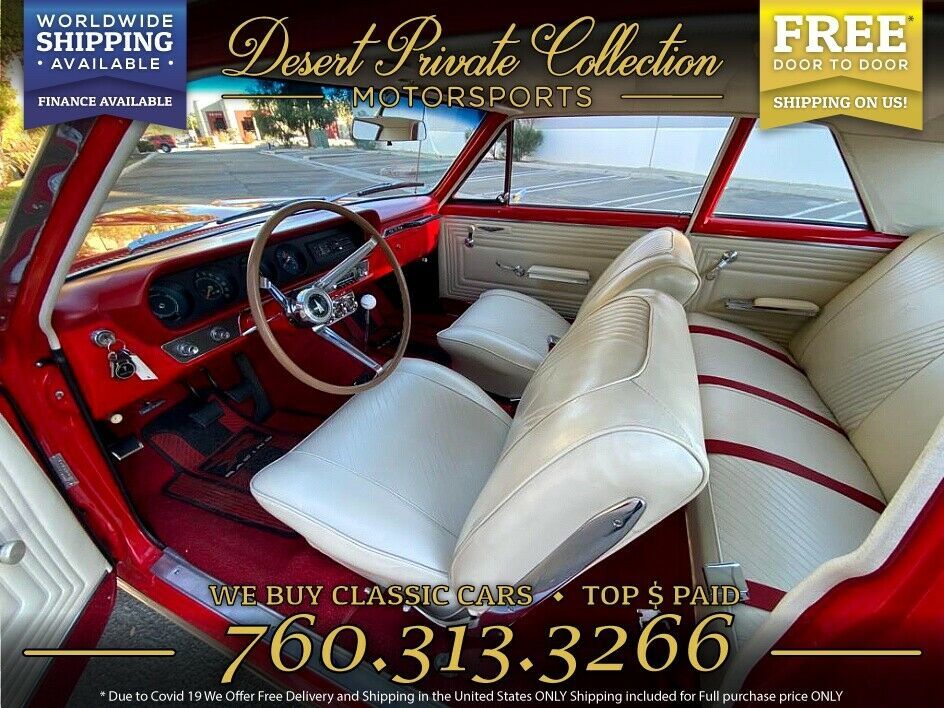 1965 White Pontiac GTO Coupe