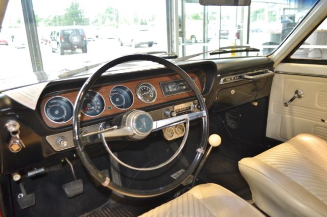 1965 Burgundy Pontiac GTO Coupe