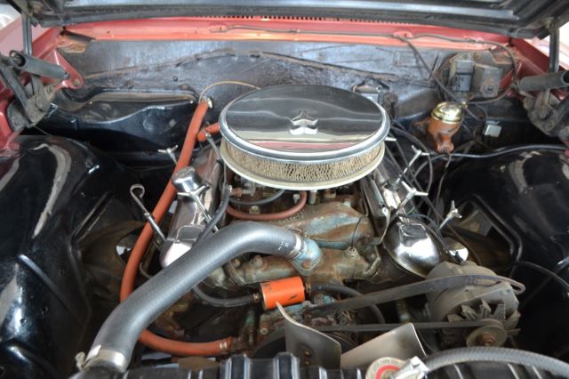 1965 Burgundy Pontiac GTO Coupe