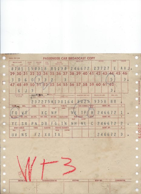 1965 BLACK Pontiac GTO Sedan