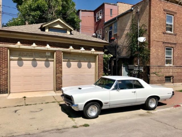 1965 White (originally Teal Turquoise) Pontiac GTO