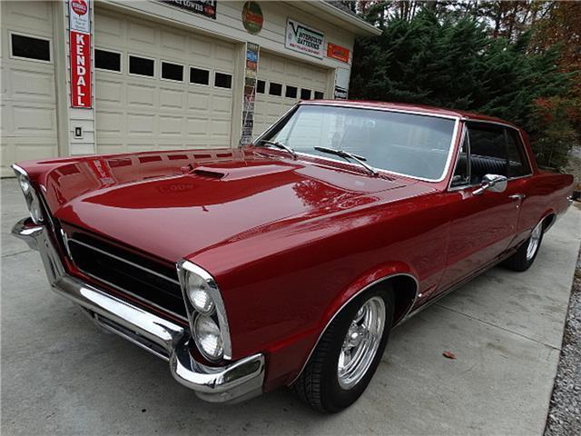 1965 Burgundy Pontiac GTO HARDTOP