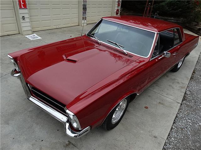 1965 Burgundy Pontiac GTO HARDTOP
