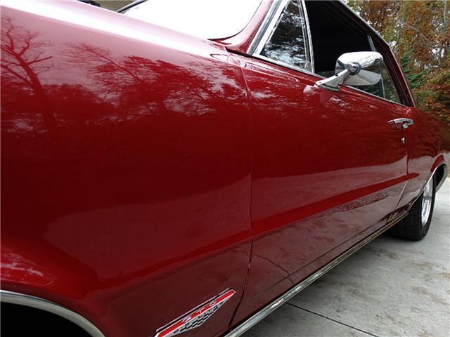 1965 Burgundy Pontiac GTO HARDTOP