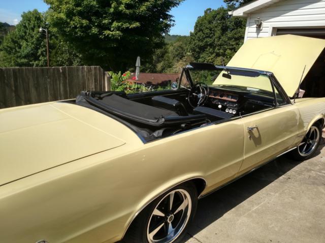 1965 Cameo Ivory Pontiac GTO Convertible