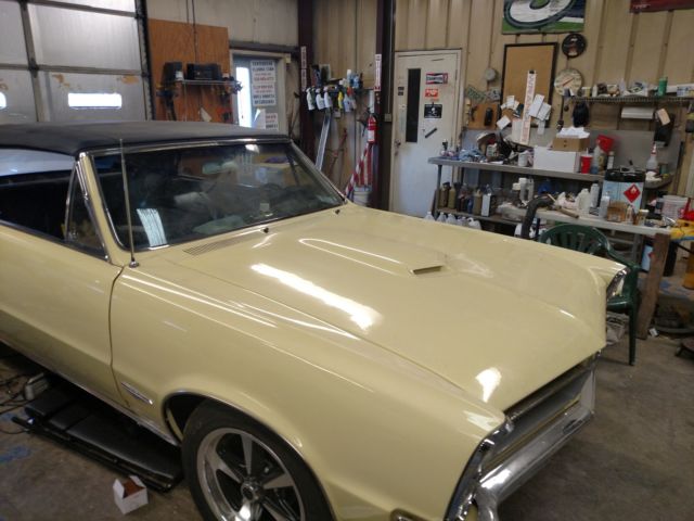 1965 Cameo Ivory Pontiac GTO Convertible