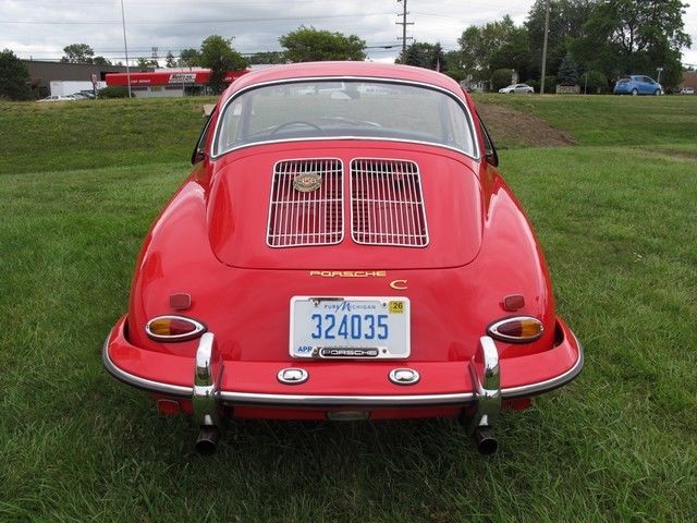 1965 Red Porsche 350C 2 DOOR