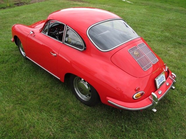 1965 Red Porsche 350C 2 DOOR