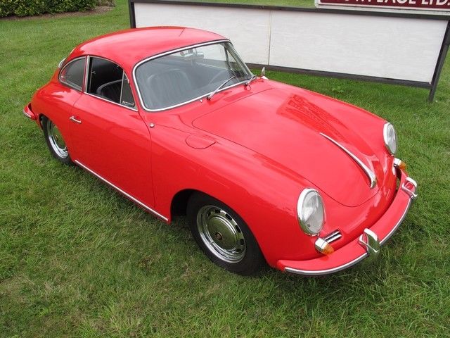 1965 Red Porsche 350C 2 DOOR