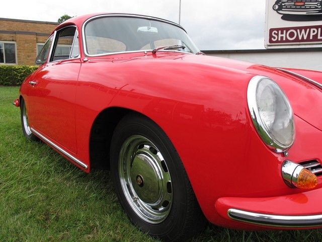 1965 Red Porsche 350C 2 DOOR